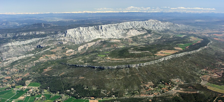 Sainte Victoire aerien