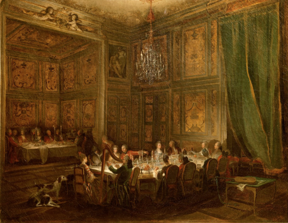 souper du prince Louis-François de Bourbon-Conti , Grand Prieur du Temple dans l'hôtel du Grand Prieuré du Temple de Paris, 1766. Capture dcran 2025 10 27 182528