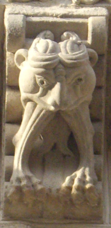 Baphomet; Saint-Sernin de Toulouse; photo JP Schmit